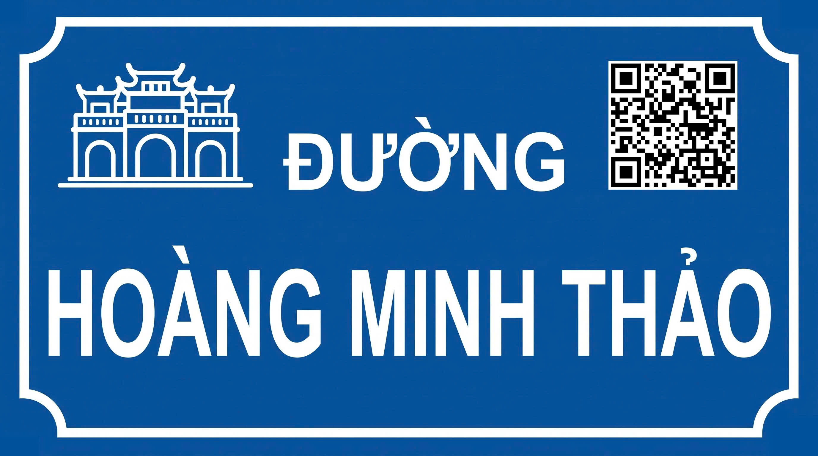 Phố Hiến có tuyến đường mới mang tên Hoàng Minh Thảo